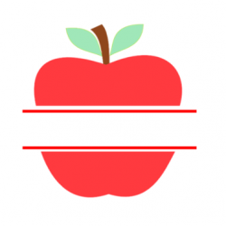 Teacher Appreciation Apple Design SVG Cricut | Cricut ...