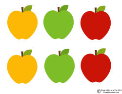 Sizable Printable Pictures Of Apples 5249 | Sporturka free printable ...