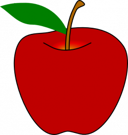 Red Apple Clip Art at Clker.com - vector clip art online, royalty ...