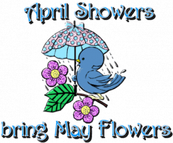 April Showers Bring May Flowers Clip Art - Best Flower 2017