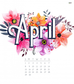 Free April 2018 iPhone Calendar Wallpaper | Calendar 2018 ...