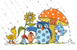April Showers Bring May Flowers Clipart - cilpart