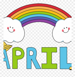 April Clipart Free Month Clip Art Month Of April Rainbow ...