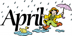 28+ Collection of April Month Clipart | High quality, free cliparts ...