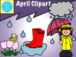 April Clipart by Gilmore Girl Goodies | Teachers Pay Teachers
