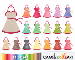 50 Apron Clipart Baking Cooking Kitchen Clipart Cleaning