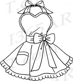 Apron Drawing at GetDrawings.com | Free for personal use Apron ...