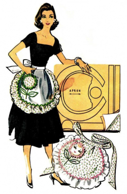 944 best APRONS images on Pinterest | Aprons vintage, Vintage apron ...