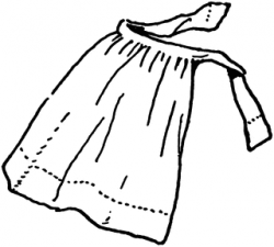 Apron Drawing at GetDrawings.com | Free for personal use Apron ...