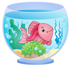 Aquarium with fish cartoon vector set 09 | Fish ปลา | Pinterest ...