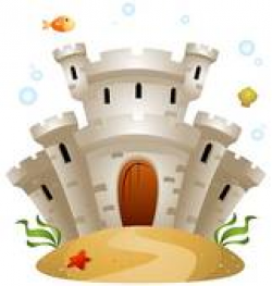 Sand Castle Stock Illustrations - Royalty Free - GoGraph