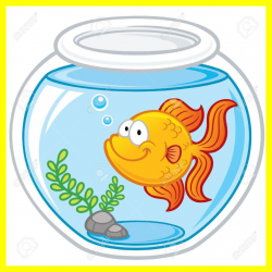 Best Fish Bowl Clipart Tank Goldfish Clip Art Magic Pic Of Aquarium ...