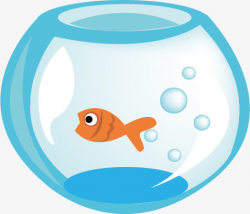 Vector Cartoon Fish Tank, Aquarium, Fish, Bubble PNG and Vector for ...
