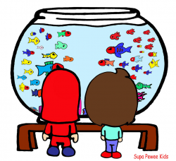 Mason B-Pop Fish Bowl Cartoon Kid Aquarium Bad Girl Boy Ma… | Flickr