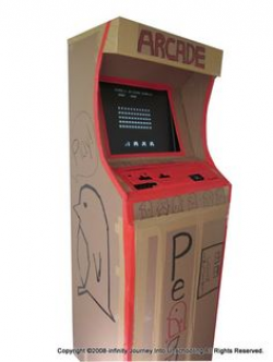 DIY Working Cardboard Arcade Game - http://unschoolme.blogspot.com ...