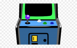 Upload Button Clipart Arcade - Arcade Machine Clip Art - Png ...