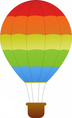 horizontal striped hot air balloons SVG - ClipArt Best - ClipArt ...
