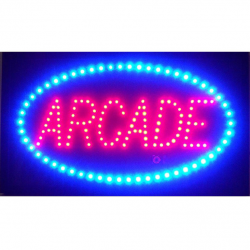 Arcade LED Sign - by Neonetics - 5ARLED in Neon Signs
