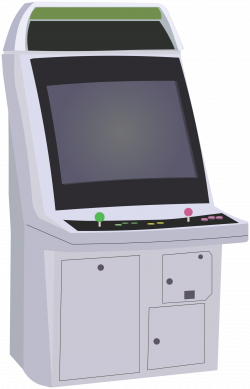 Clipart - Arcade video game machine