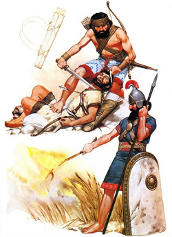 Assyrian archer, 8th century BC • Elamite archer, 7th century BC ...