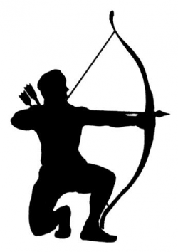 Woman Archer Silhouette at GetDrawings.com | Free for personal use ...