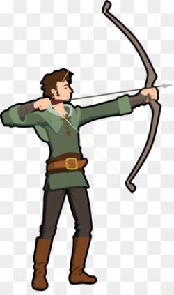 Crossbow Hunting Silhouette Clip art - archer png download - 1280 ...