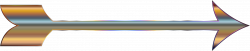 Clipart - Chromatic Arrow No Background