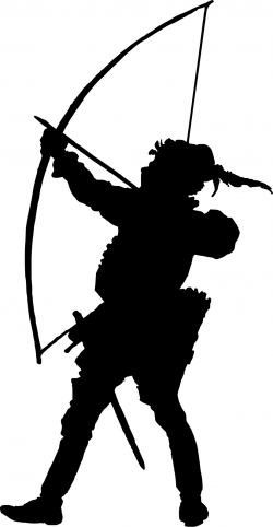 Archery Silhouette at GetDrawings.com | Free for personal use ...