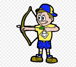 Camp Clipart Archery - Bow And Arrow - Png Download ...