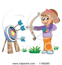 Archery Cliparts Girl Free Download Clip Art - carwad.net