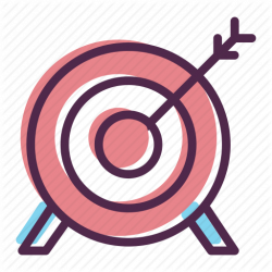 Archery, arrow, bullseye, games, goal, olympics, target icon | Icon ...