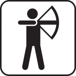 Archery White clip art | Die Cutting Ideas | Pinterest | Archery ...