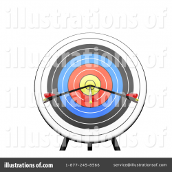 Archery Clipart #25412 - Illustration by KJ Pargeter