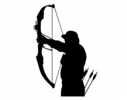 Unusual Ideas Design Archery Clipart Pix For Bow Hunter Silhouette ...