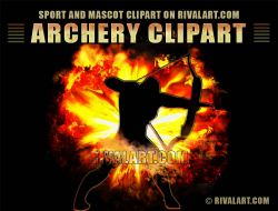 Archery Clipart in Vector and Raster Formats