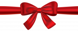 Red Ribbon and Bow PNG Clipart Image | Gallery Yopriceville - High ...