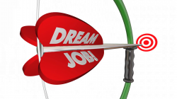 Dream Job Bow Arrow Hitting Target Words 3d Animation Motion ...