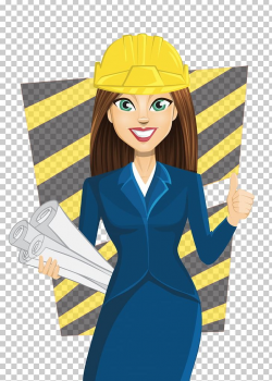Cartoon Architecture Woman Female PNG, Clipart, Architect ...