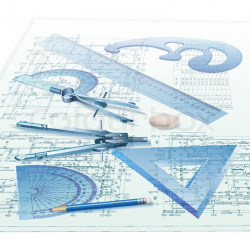 Architecture clipart technical drawing - Pencil and in color ...