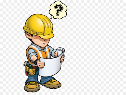 Construction worker Architectural engineering Cartoon Royalty-free ...