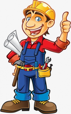 Architect, Cartoon, Male, Construction Site PNG Image and Clipart ...