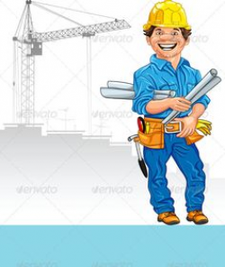 Architect Working at the Construction Site | Architecture blueprints ...