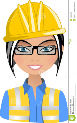28+ Collection of Girl Civil Engineer Clipart | High quality, free ...