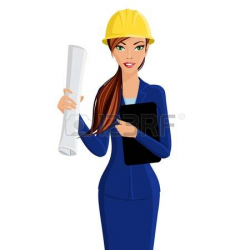 28+ Collection of Architect Clipart Girl | High quality, free ...