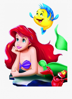 Baby Flounder Little Mermaid - Princess Ariel #1277963 ...