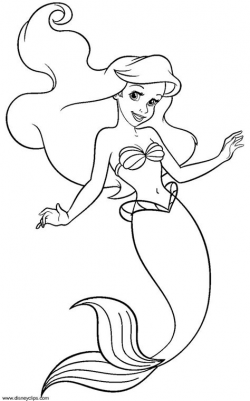 Wondrous Ideas Mermaid Clipart Black And White Clip Art Outline ...