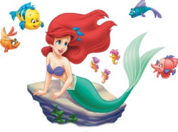 Little Mermaid Princess Ariel fish friends | Sirenita | Pinterest ...
