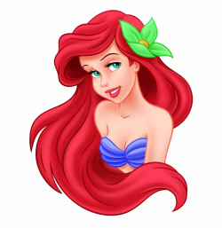 Ariel Hair Png - Disney Princess Little Mermaid Free PNG ...