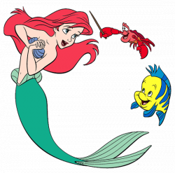 Ariel and Friends Clip Art | Disney Clip Art Galore