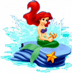 Free Litle Mermaid and Ariel Disney Clipart and Disney Animated Gifs ...